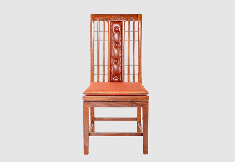 衡阳芙蓉榭中式实木餐椅效果图